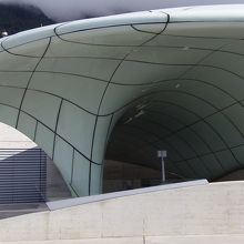 ケーブルカーの終点です