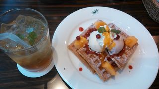 ワッフルのお店