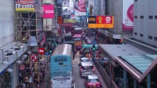 モンコックの駅上