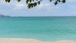 綺麗な海でした