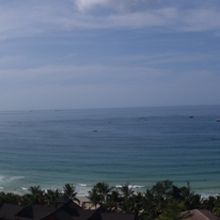 ホテルから大東湾を一望（亜龍湾の写真は有りません）