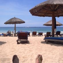 大東海のビーチ