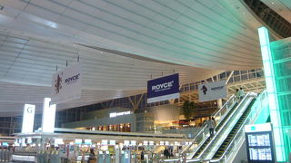 展望デッキで夜風に吹かれて