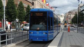 スカンセン・ヴァーサ博物館などユールゴーデン島へは…7番トラムが便利♪