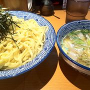 こってり塩味のつけ麺