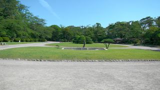久保田城跡を公園化した千秋公園
