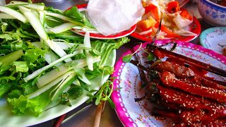 8万ドンでハーブ満腹