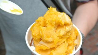 アイスが美味しい