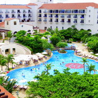 部屋からホテルも一望！