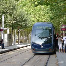 トラムＣ線（フランス国鉄ボルドー駅に行けます）