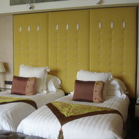 ツインを事前予約。