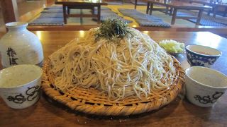 大盛りそばが安価で食べれる