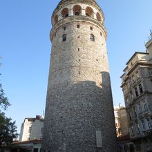 新市街のシンボル・ガラタ塔。