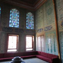 ハレムの内部は本当にキレイでした。