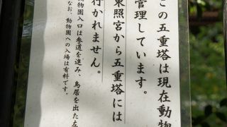 上野動物園内にあります