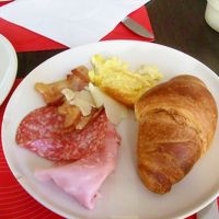 朝食はやさいがない