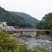 ホテルの下を流れる川です。