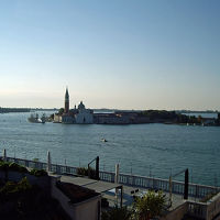 朝食会場からの眺めは最高