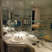 洗面台も二つ！