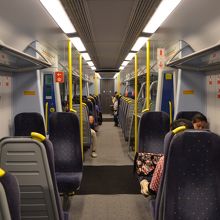 エアポートエクスプレスの車内