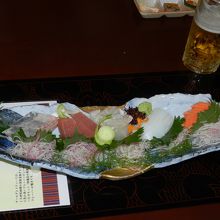 刺身盛り合わせ