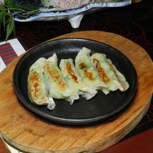 ギョウザもけっこうイケます