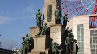 薩摩の明治維新への貢献を示す記念碑