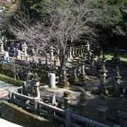 篤姫の出た今和泉島津家の墓地