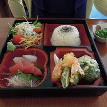 刺身・天ぷらランチ