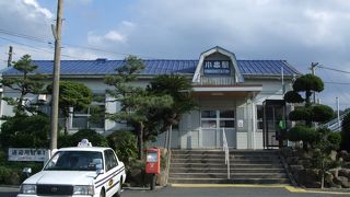 下関から萩へは、小串駅で乗り換え