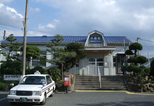 下関から萩へは、小串駅で乗り換え