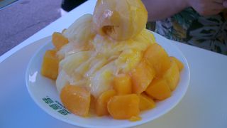 マンゴーたっぷりのカキ氷150元