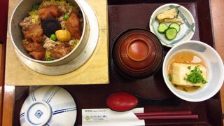 釜飯がなかなかおいしかった