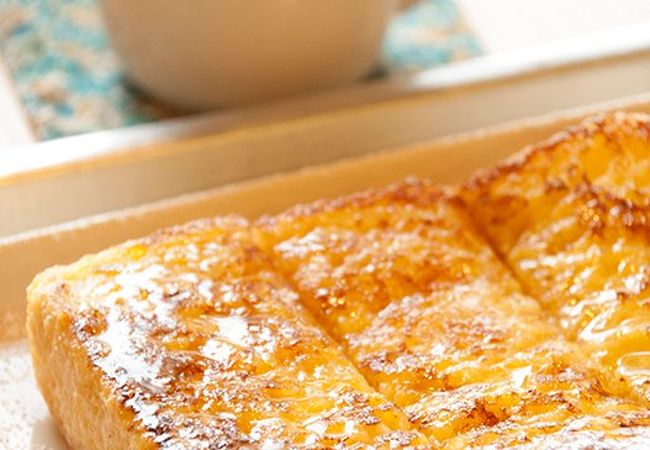 ふわふわフレンチトーストでひとやすみ