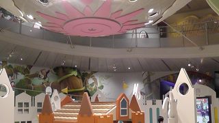 小さい子どもが楽しめる、メルヘンな室内アスレチック！