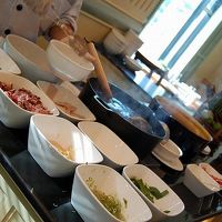 朝食のフォーコーナー