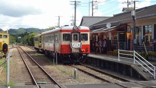 大多喜駅には観光センターもある