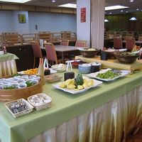 朝食バイキング