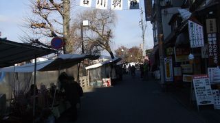 冬は寂しい宮川朝市