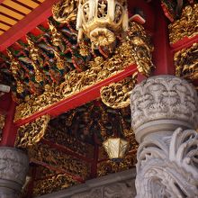 すごい装飾です