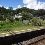 海沿いの駅