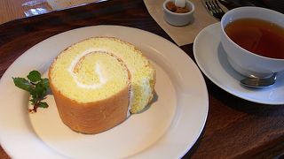 サービスエリアで食べれる噂のロールケーキ☆