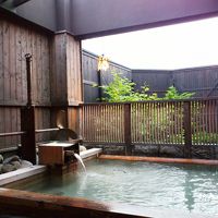 露天風呂もゆっくりと♪