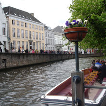 市庁舎近くの乗り場