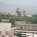 窓から熊本城が見えた！