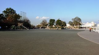 連日の噴水ショー