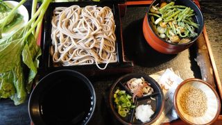 修善寺の有名店そば