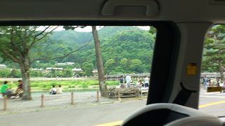 嵐山といえば、やっぱり渡月橋