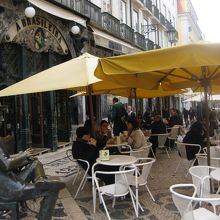 ブラジレイラのオープン席