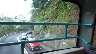 ピークへは路線バスが楽しい